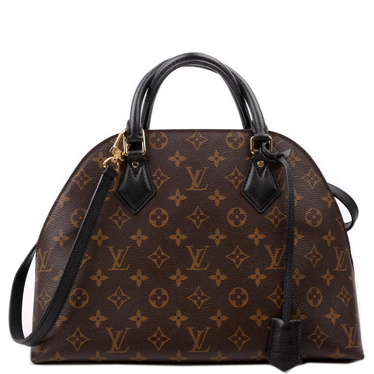 Louis Vuitton Alma BNB Monogram Black Handbag