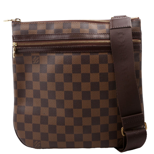 Louis Vuitton Pochette Bosphore Ebene Damier Clutch Bag Ebene 23