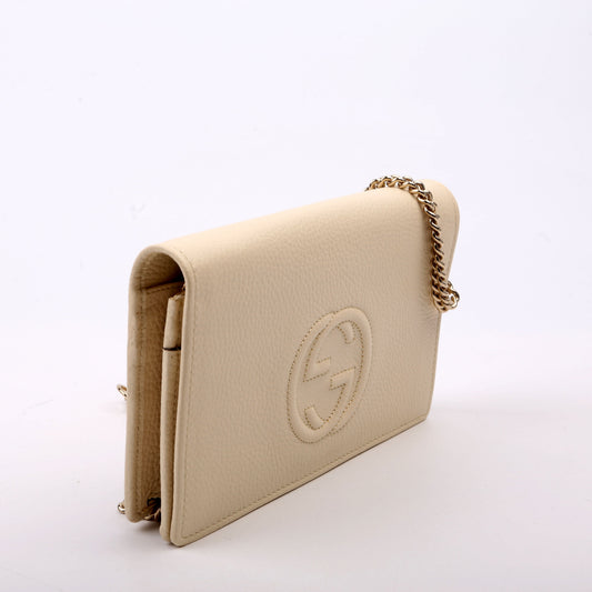Gucci Soho WOC Cream Travel Bag