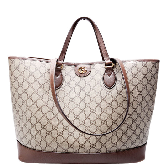 Gucci Ophidia GG Supreme Brown Medium Large Tote Bag