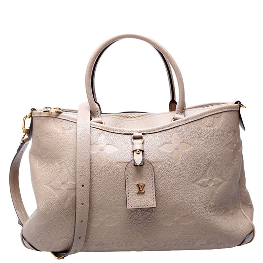 Louis Vuitton Trianon NM Giant Turtledove MM Empreinte Handbag Turtledove 1