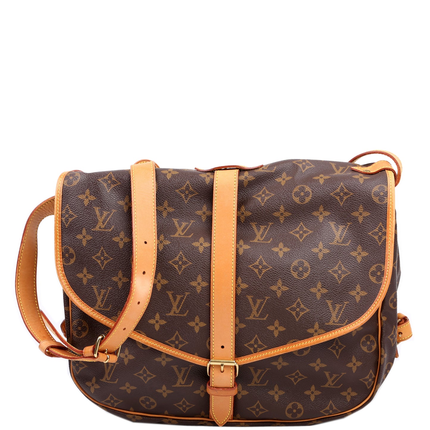Louis Vuitton Saumur 35 Monogram Handbag Monogram 9