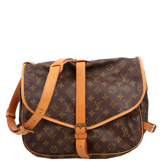 Louis Vuitton Saumur 35 Monogram Handbag Monogram 8
