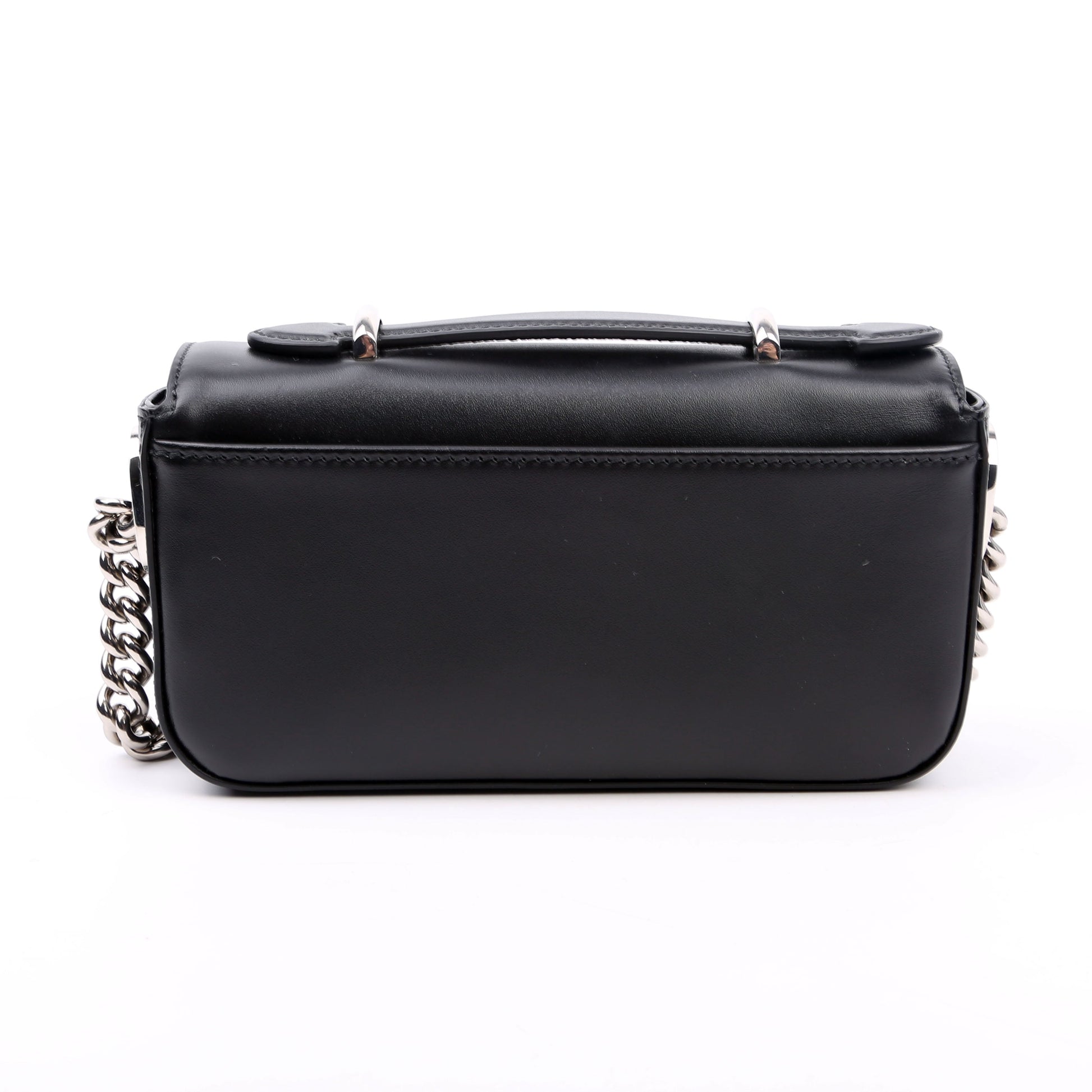 Gucci Petite GG Calfskin Black Mini Shoulder Bag