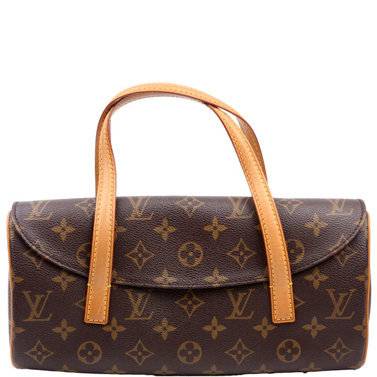 Louis Vuitton Sonatine Monogram Red Handbag