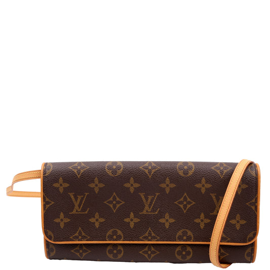 Louis Vuitton Pochette Twin GM Monogram Clutch Bag Monogram 33
