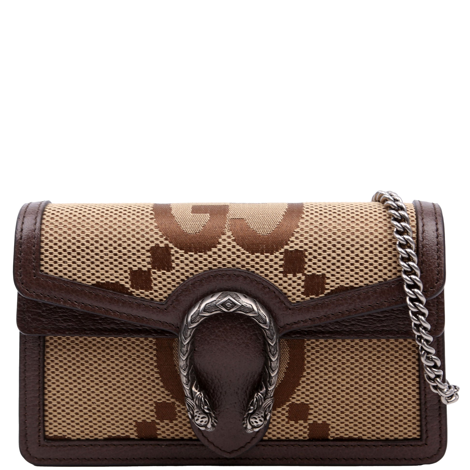 Gucci Dionysus Jumbo GG Super Brown Mini Travel Bag