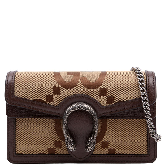 Gucci Dionysus Jumbo GG Super Brown Mini Travel Bag