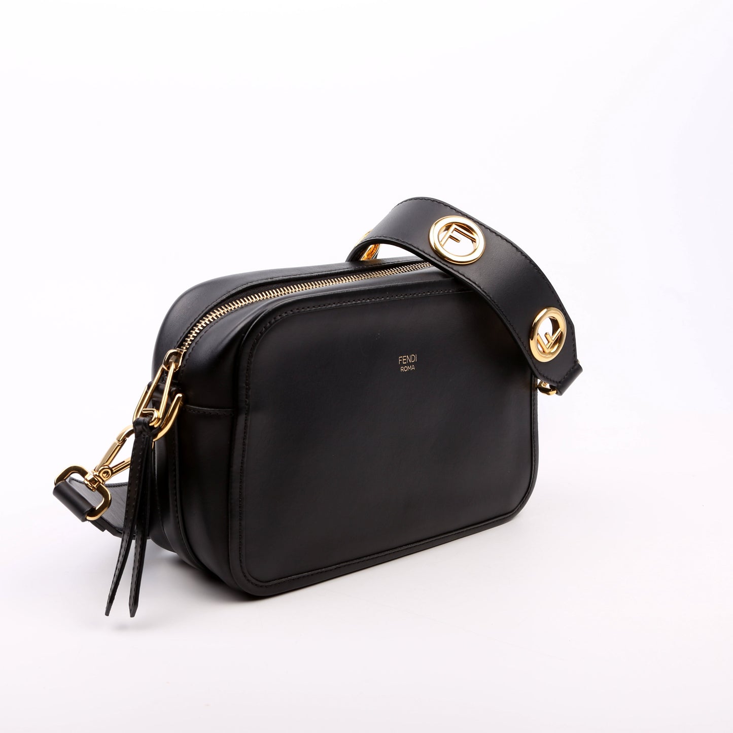 Fendi 8Bt287 Is Camera Bag Black Travel Bag