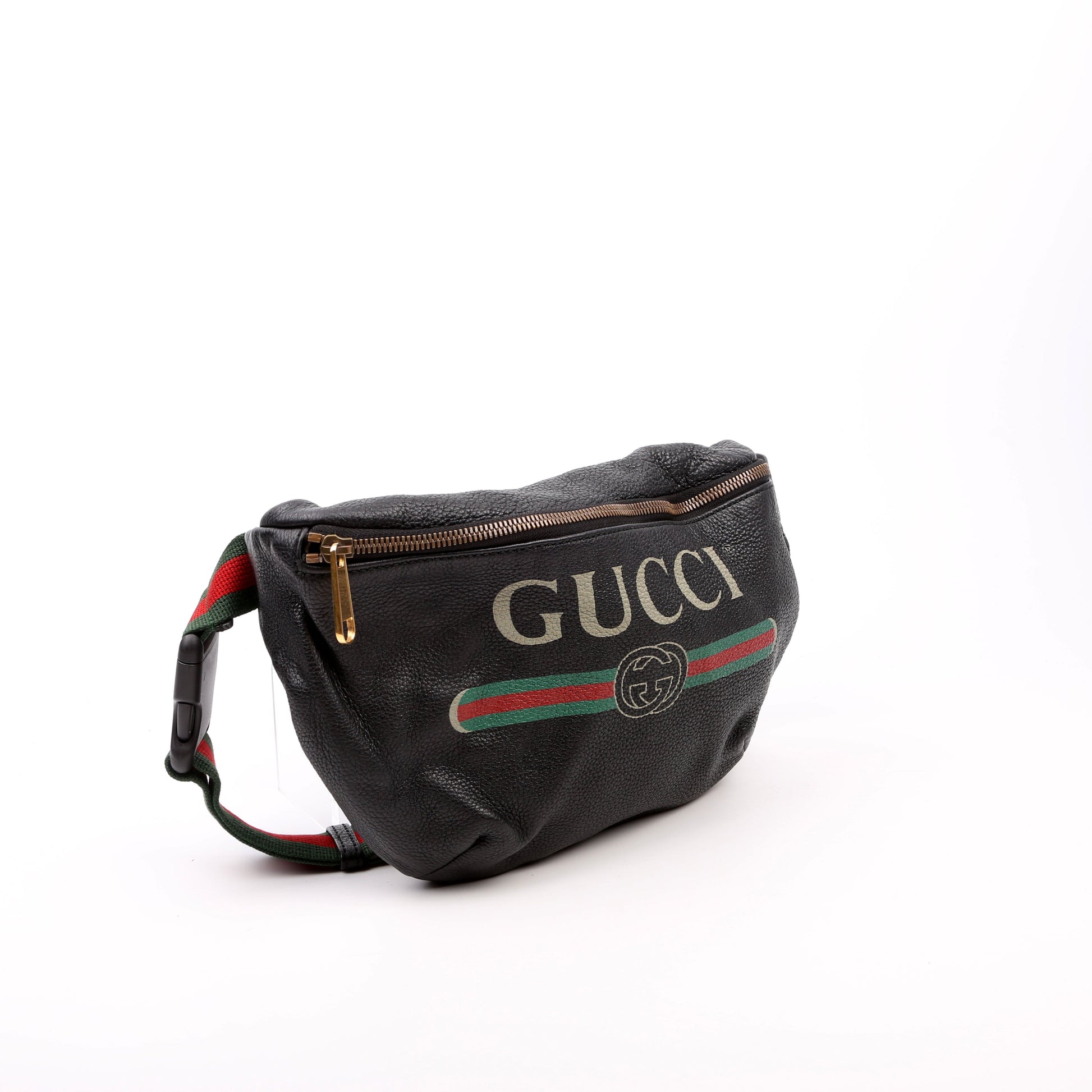 Gucci Retro Black Medium Belt