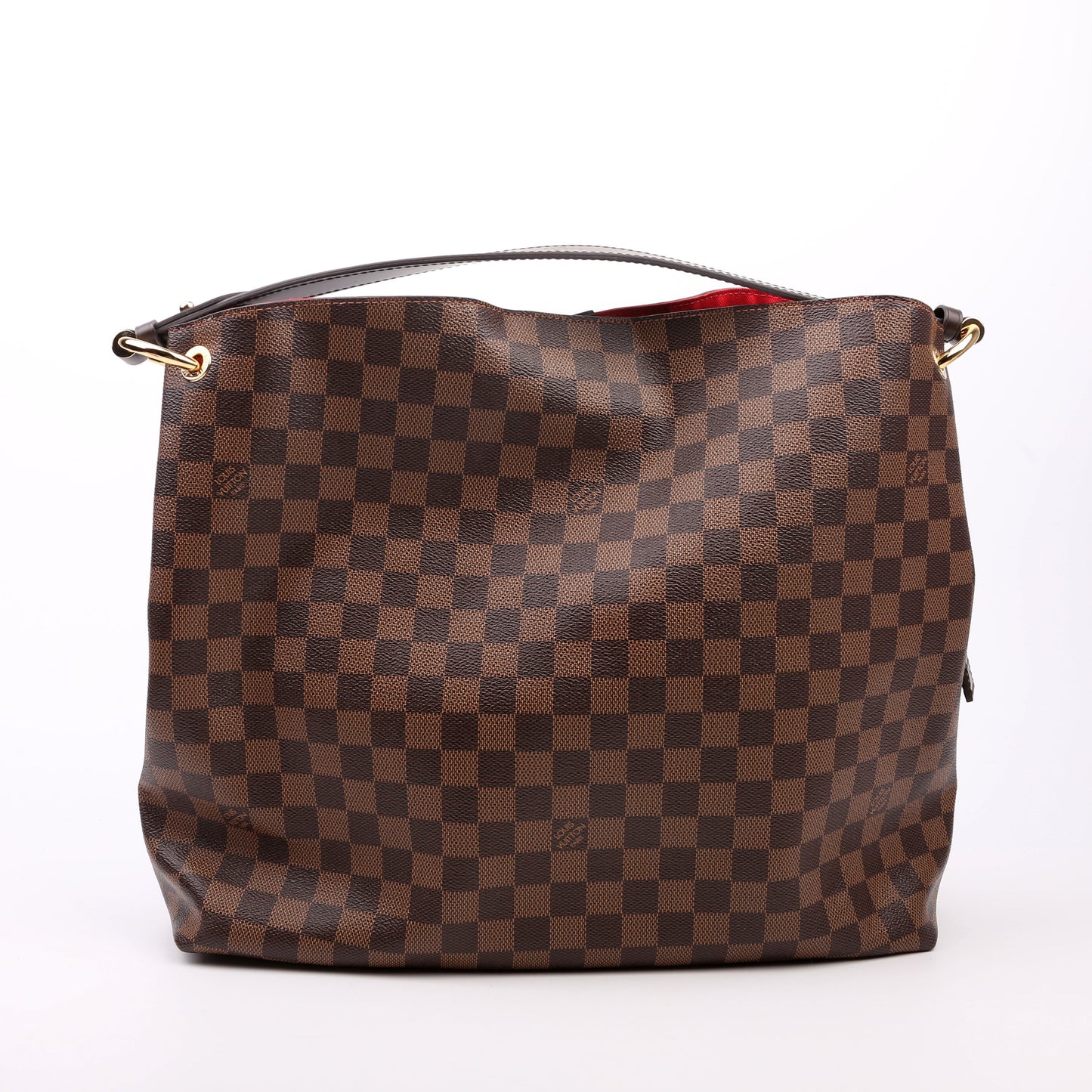 Louis Vuitton HOLD Graceful MM Ebene Damier Handbag