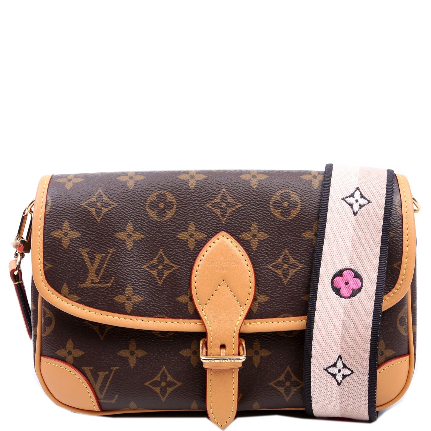Louis Vuitton Diane New Model Satchel Monogram Satchel Bag