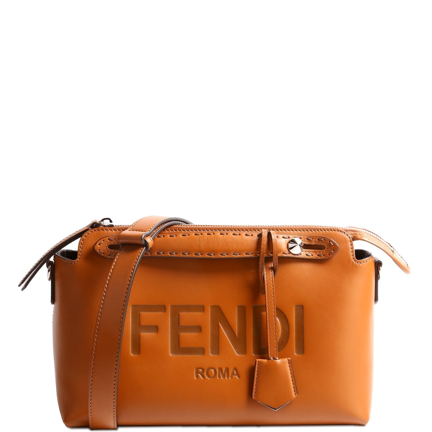 Fendi By The The Way Boston Bag Brown Medium Travel Bag