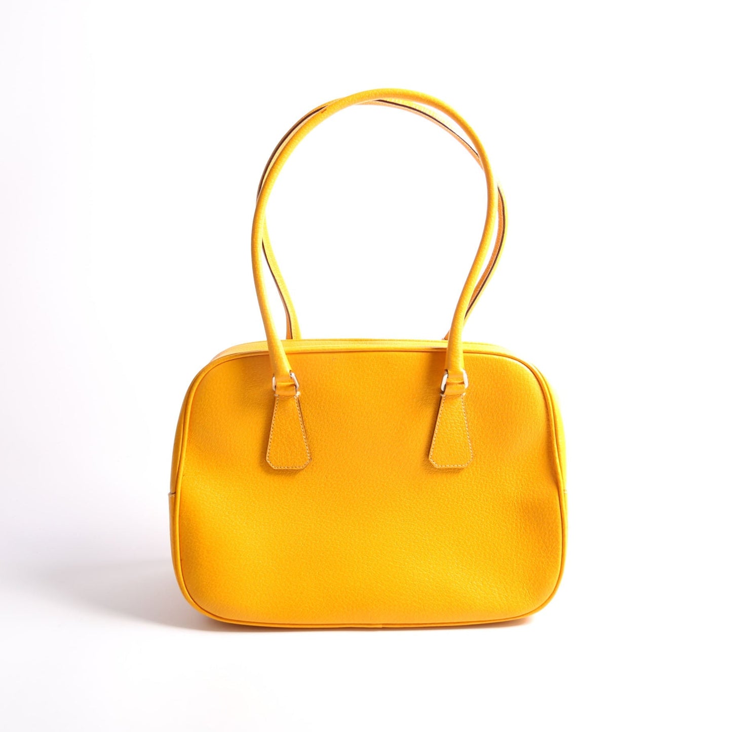 Prada Cinghialge Sport Bowler Yellow Bag Travel Bag