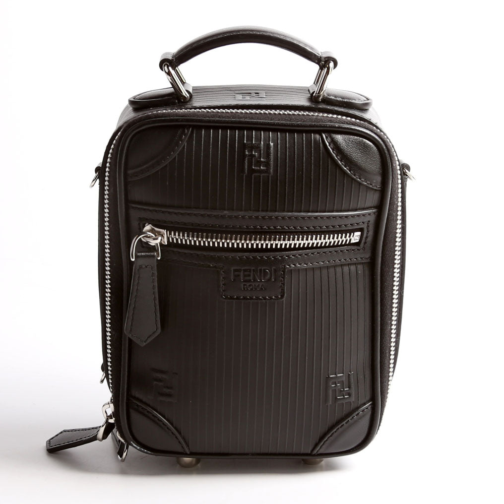 Fendi 7Va542 Astro Trolley Bag Vitello Mini Travel Bag