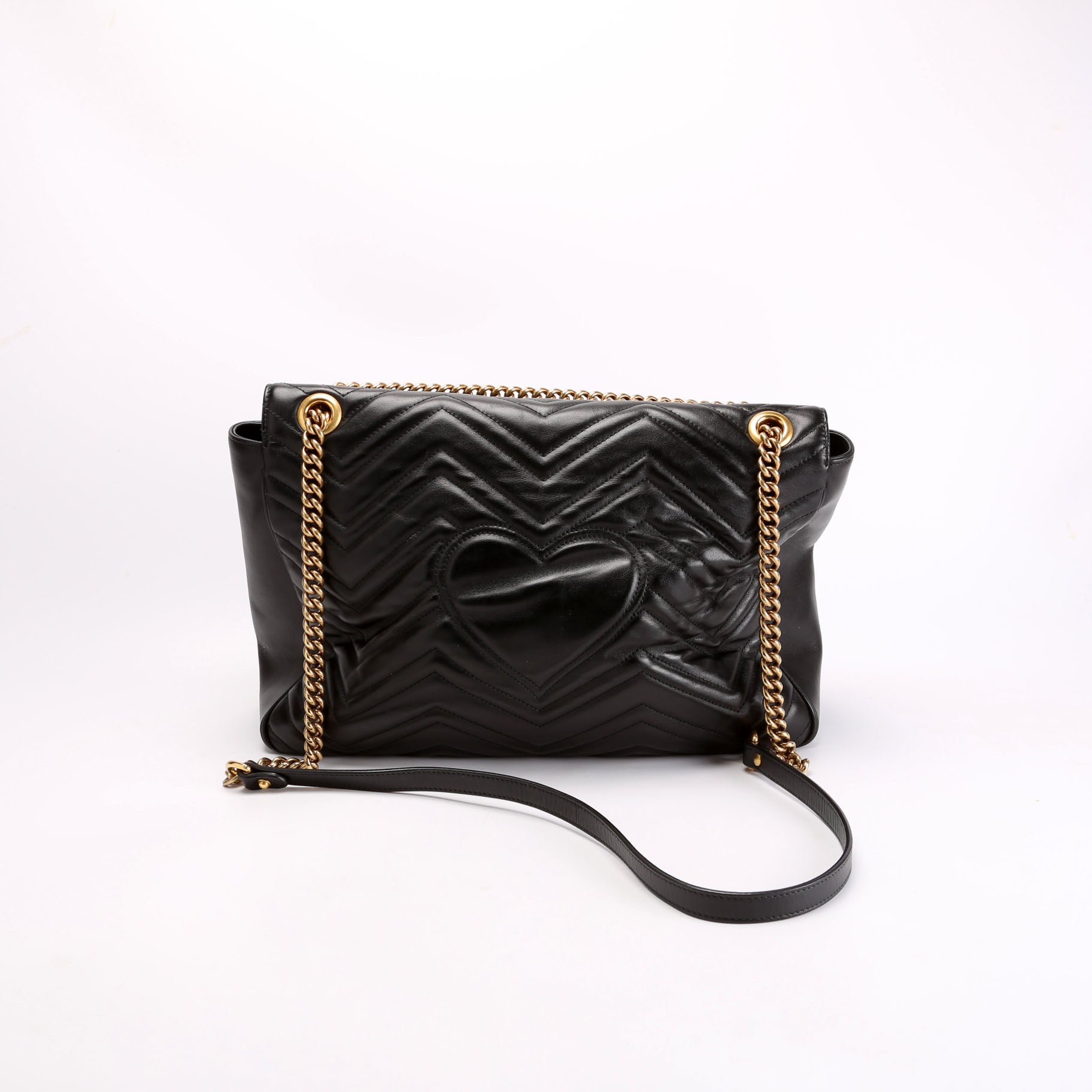 Gucci Marmont Black Large Handbag