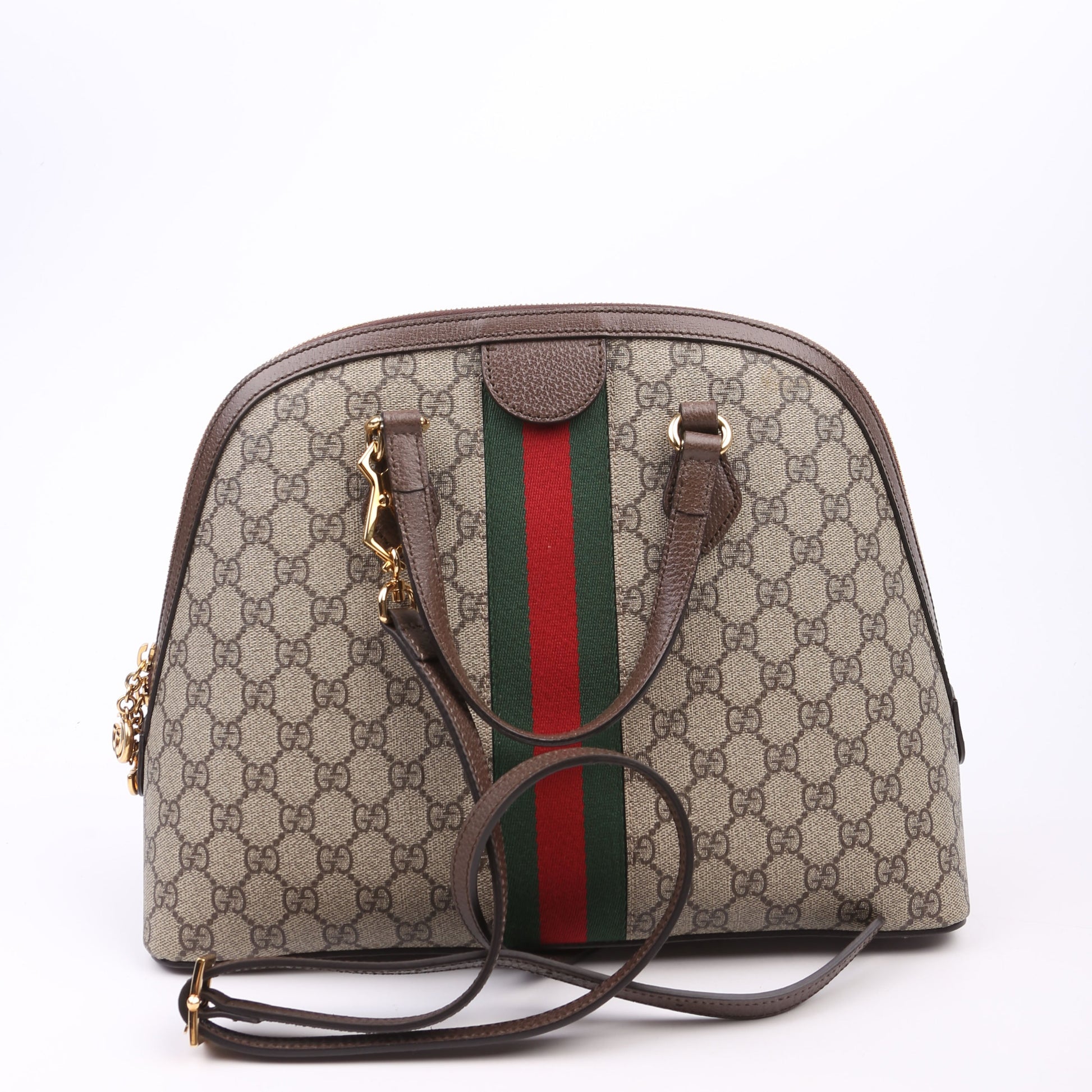 Gucci Ophidia Medium Top Handle Travel Bag Handle 1