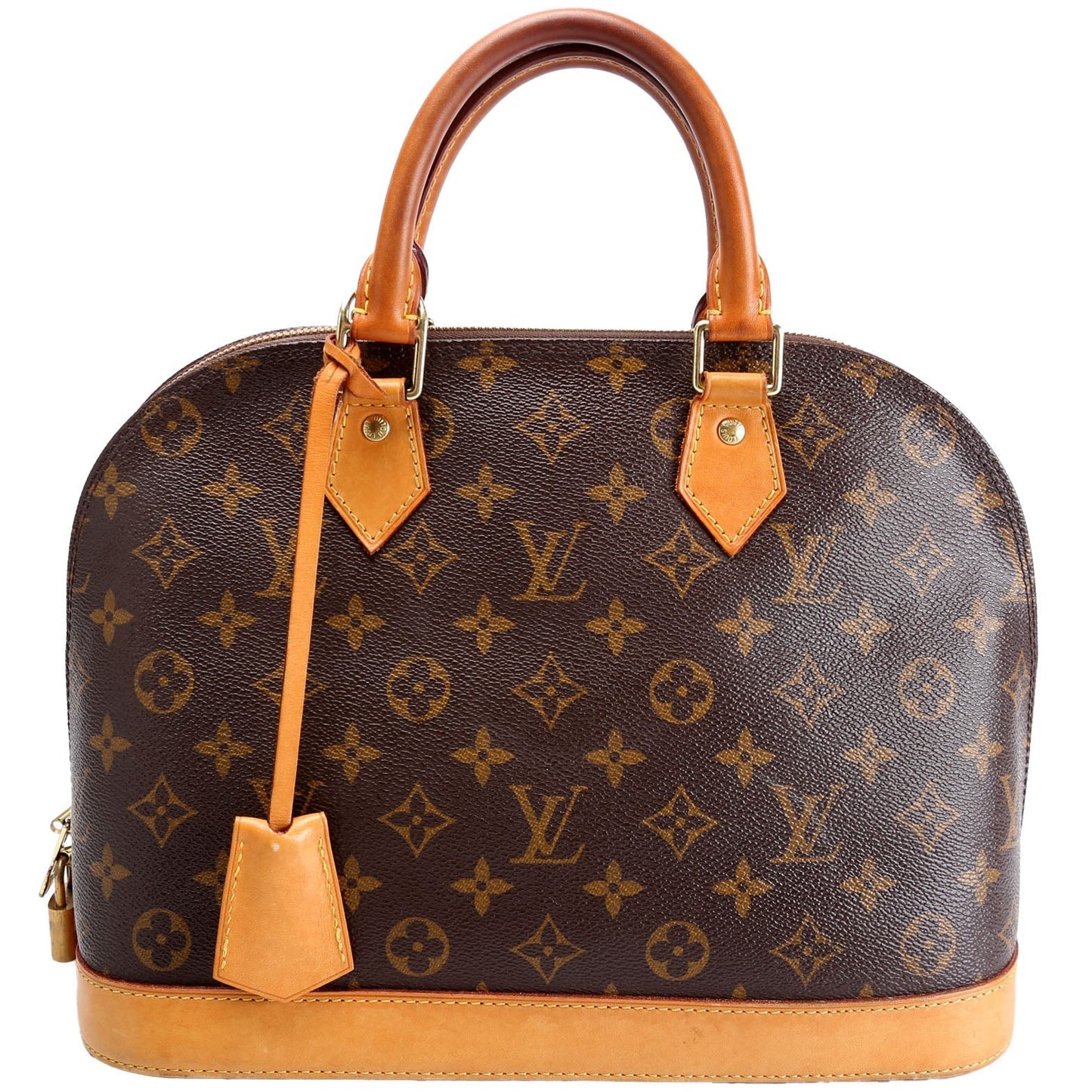 Louis Vuitton Alma PM Newer Monogram Handbag Newer 4