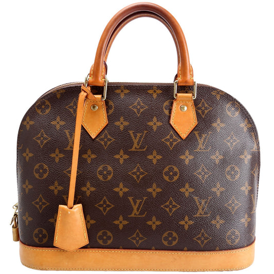 Louis Vuitton Alma PM Newer Monogram Handbag Newer 4