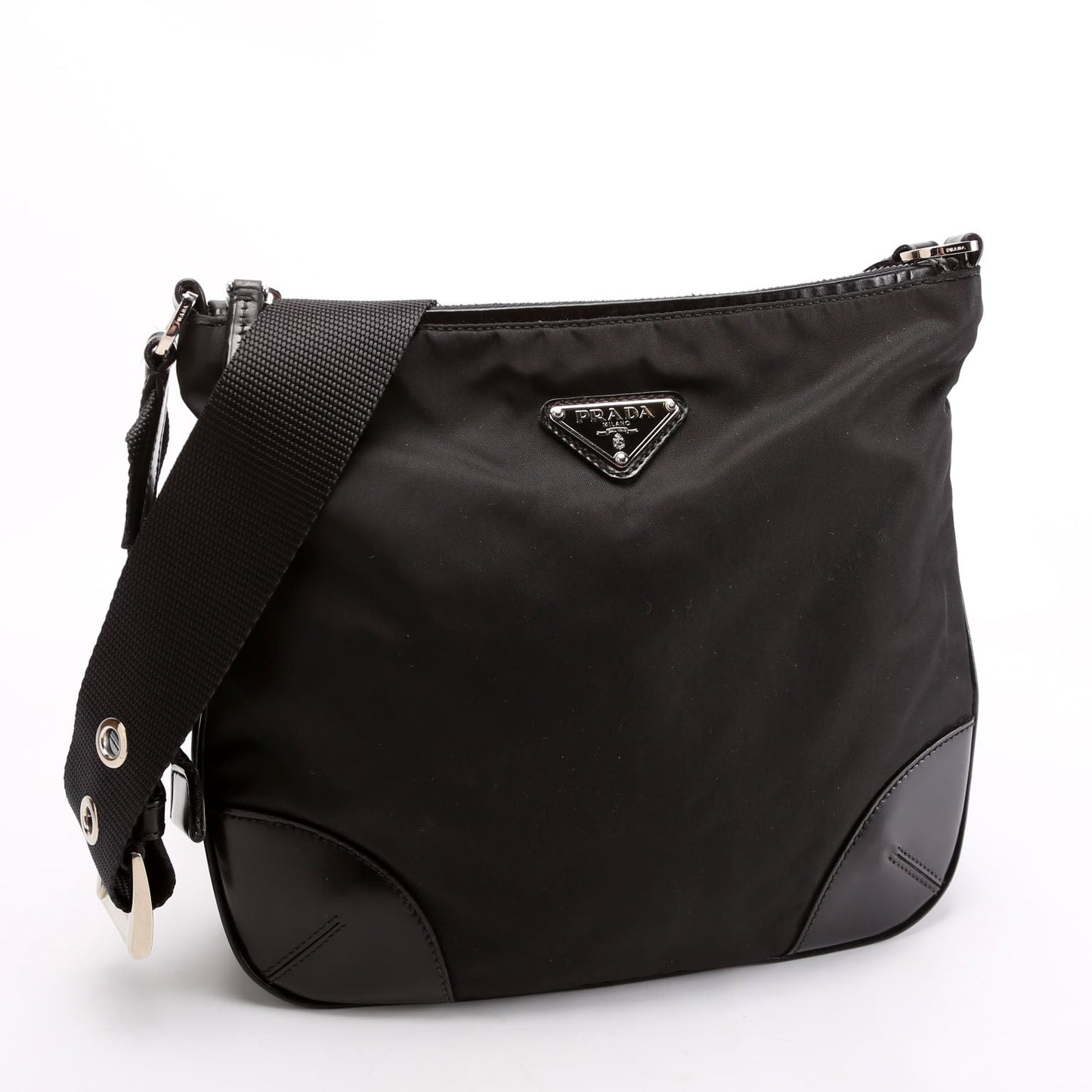 Prada Shoulder Bag Nylon Black