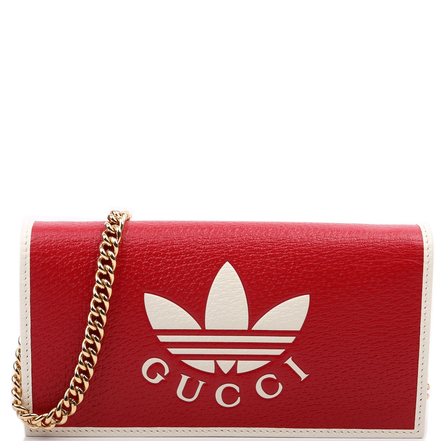 Gucci X Adidas WOC Calfskin Red Travel Bag