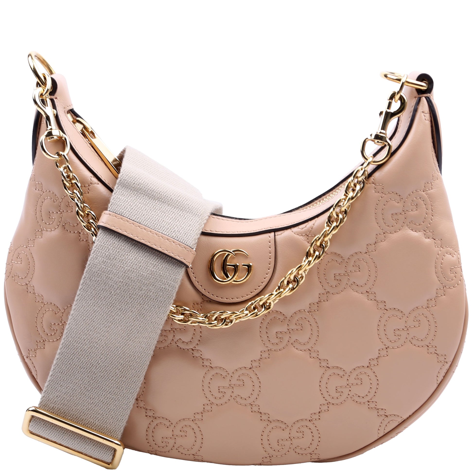 Gucci Matelasse Tan Small Travel Bag