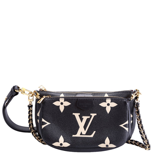 Louis Vuitton Multi Pochette Bicolor Empreinte Clutch Bag Empreinte 2