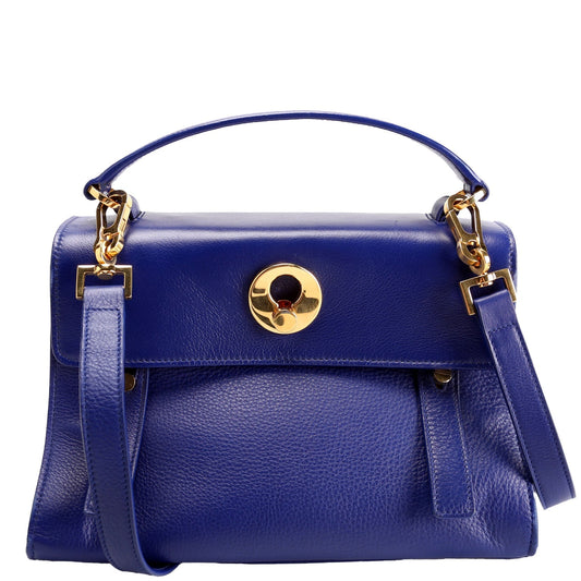 YSL Saint Laurent Saint Laurent To Bag Blue Mini Travel Bag