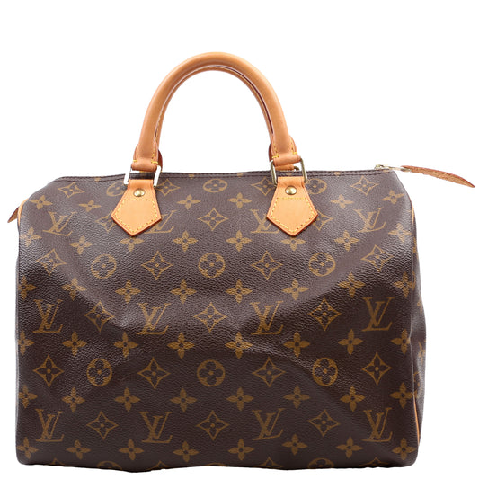 Louis Vuitton Speedy 30 Monogram Handbag Monogram 95