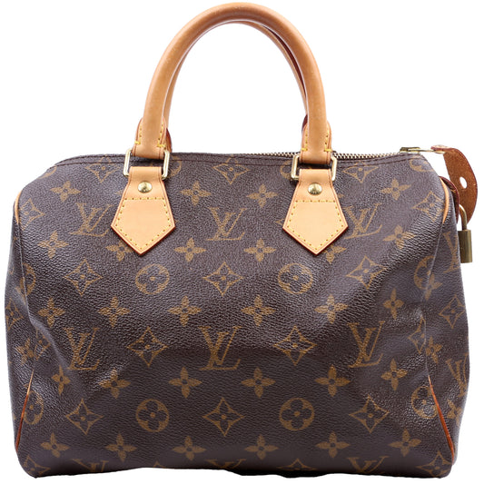 Louis Vuitton Speedy 25 Monogram Handbag Monogram 33
