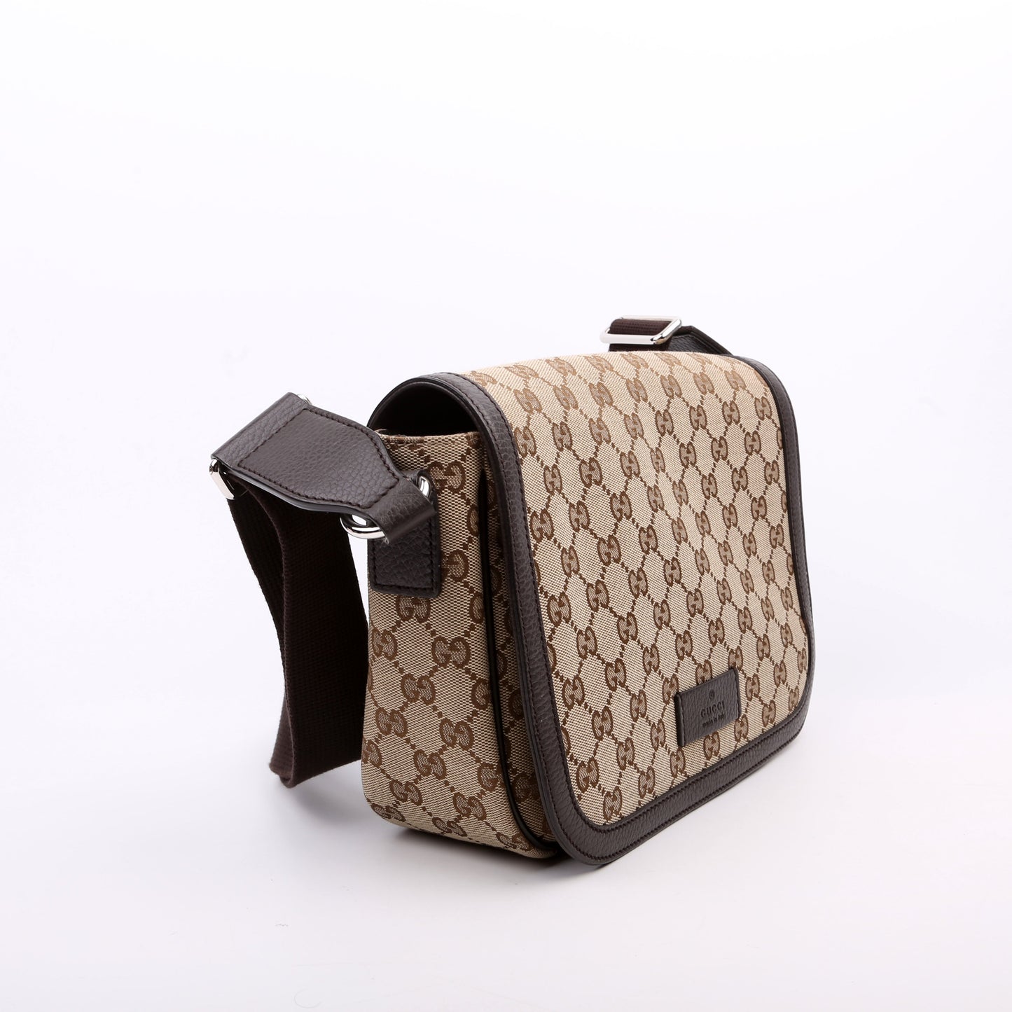 Gucci GG Messenger Canvas Travel Bag Messenger 13