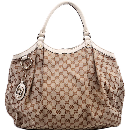 Gucci Sukey GG Canvas Large Travel Bag Large 9