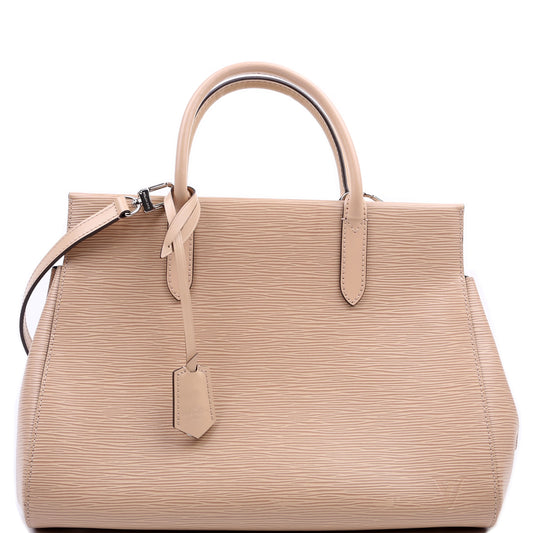 Louis Vuitton Marly MM Epi Beige Handbag