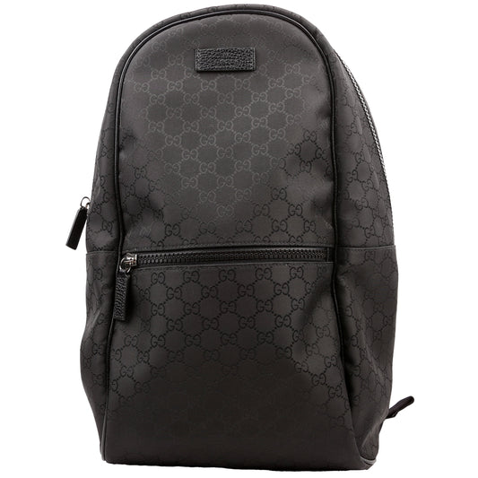 Gucci GG Slim Backpack Nylon Black