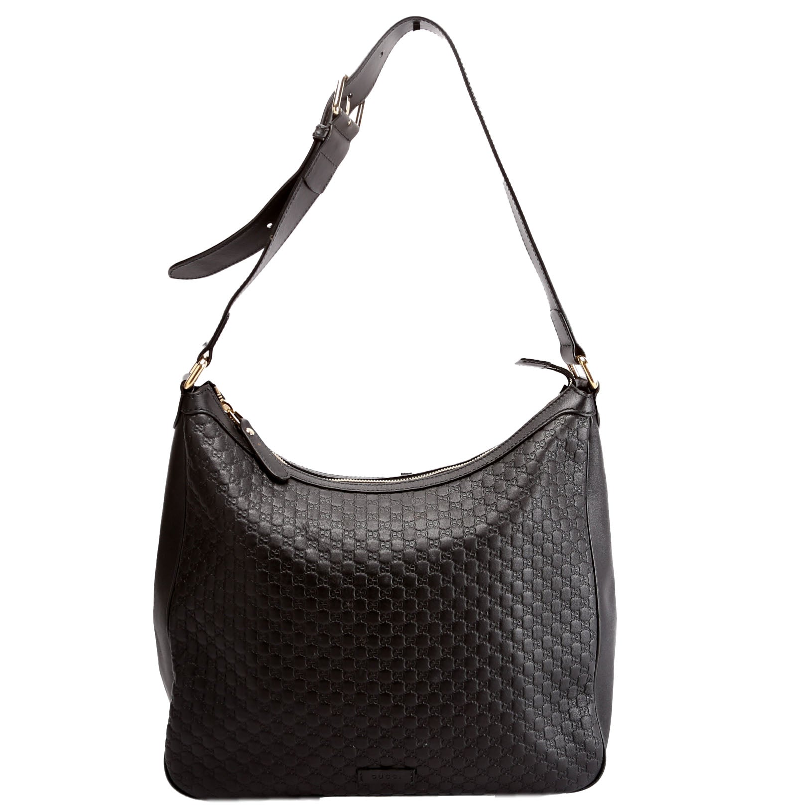 Gucci Guccissima Black Shoulder Bag