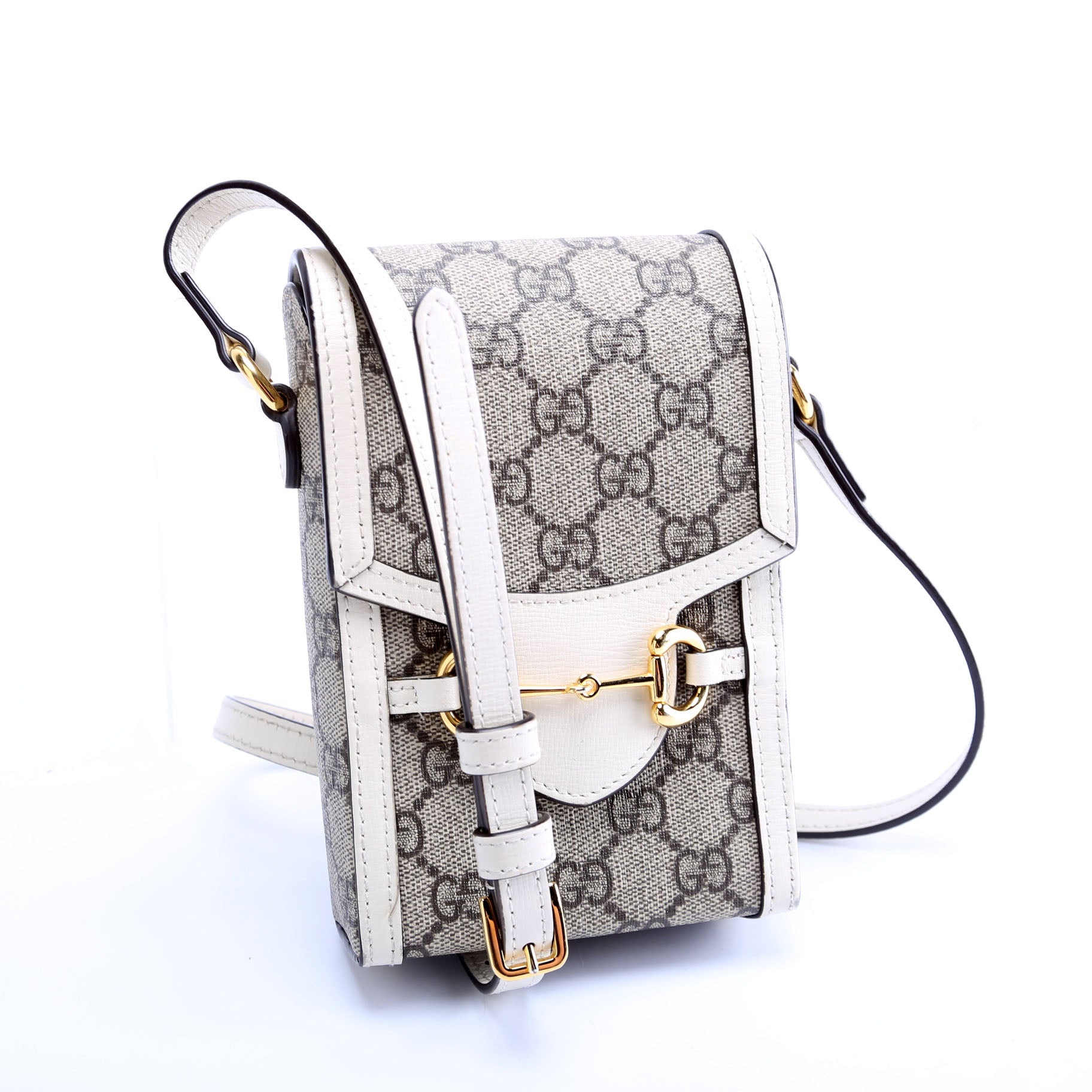 Gucci Horsebit GG Supreme Mini Travel Bag Bag 1