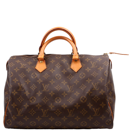 Louis Vuitton Speedy 35 Monogram Handbag Monogram 40