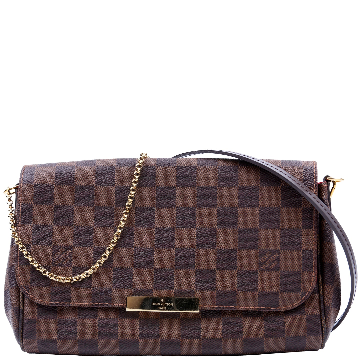 Louis Vuitton Favorite MM Ebene Damier Handbag Ebene 21