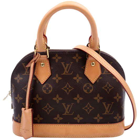 Louis Vuitton Alma BB Monogram Handbag Monogram 17
