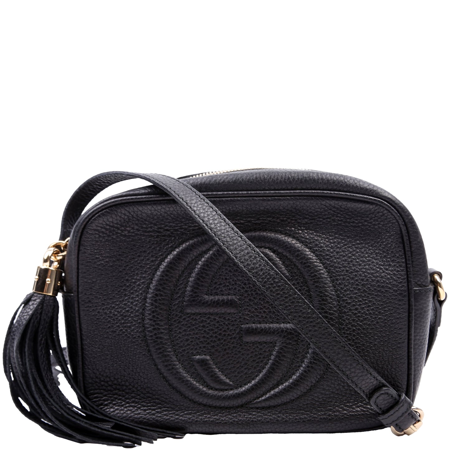 Gucci Soho Disco Black Crossbody Bag Black 8