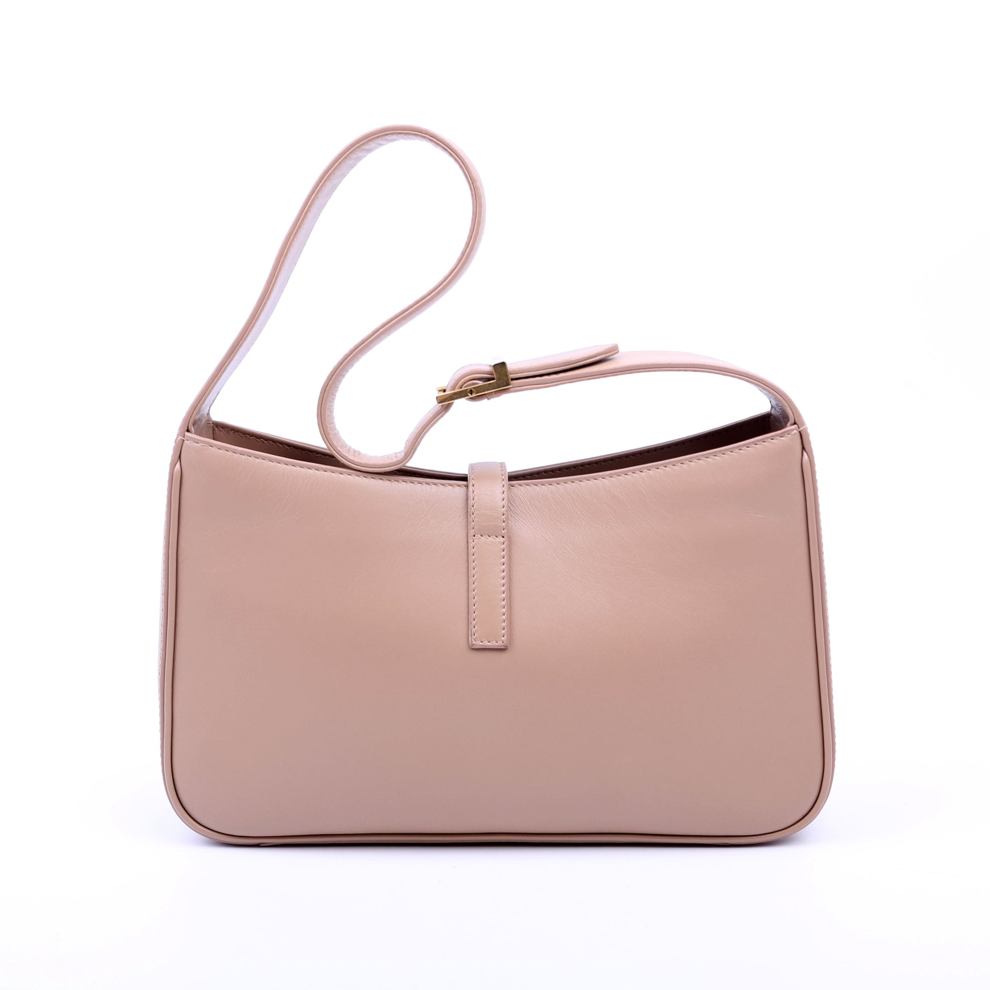 YSL Saint Laurent Saint Laurent Le Hobo Bag Leather Tan Shoulder Bag