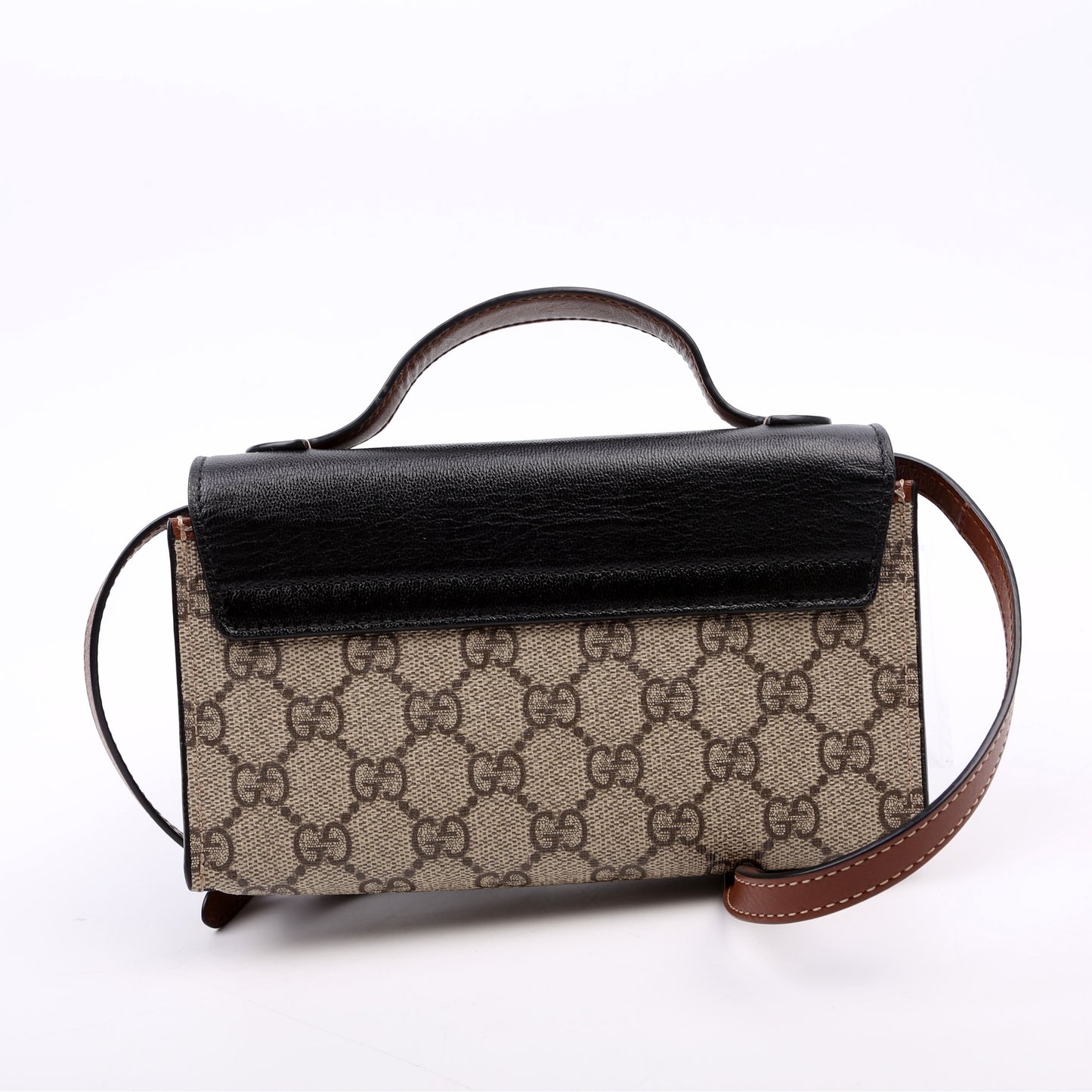 Gucci Padlock GG Supreme Mini Travel Bag