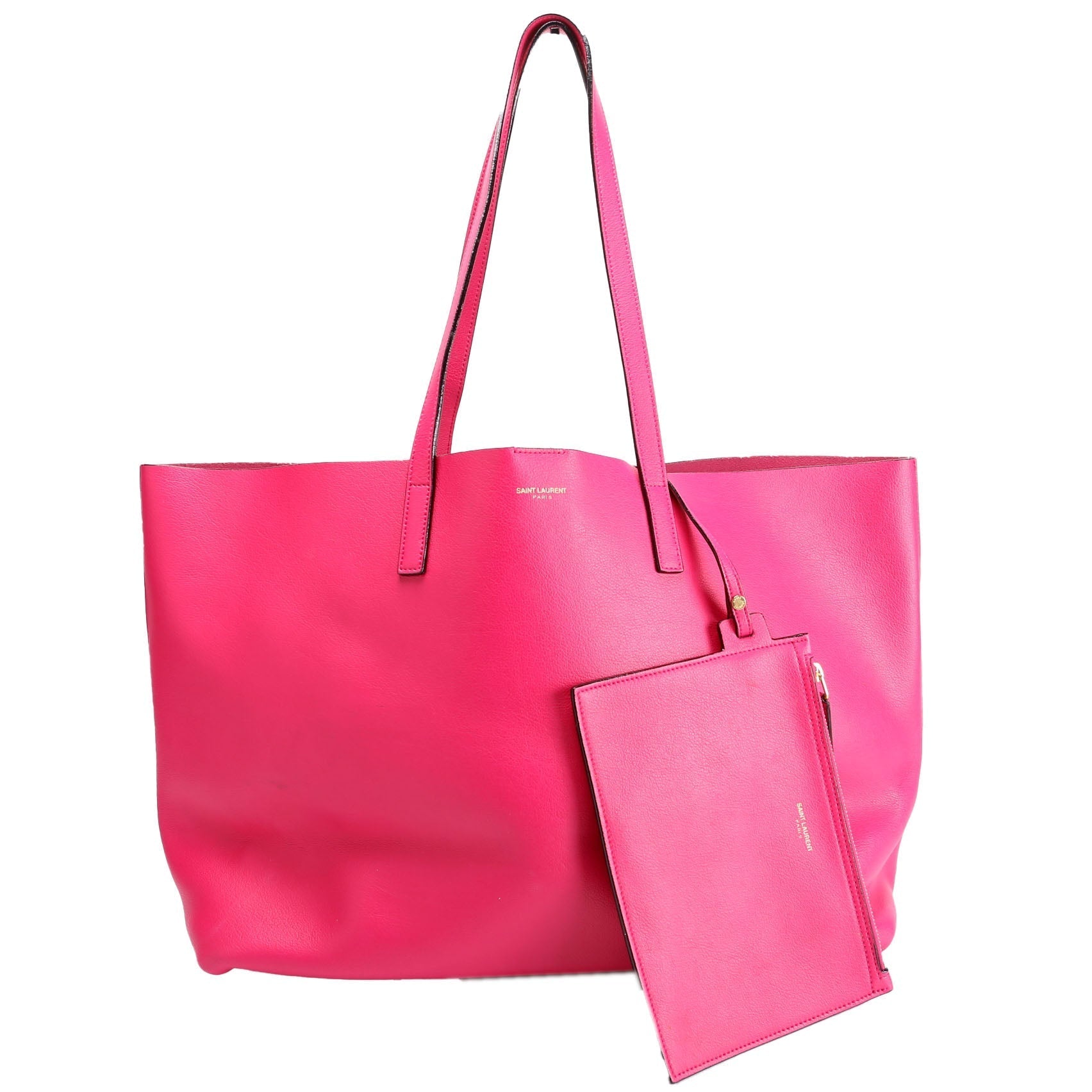 YSL Saint Laurent Saint Laurent Shopping Tote Bag Pink Large