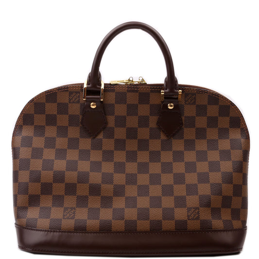 Louis Vuitton Alma PM Ebene Older Damier Handbag Older 2