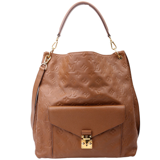 Louis Vuitton Metis Empreinte Brown Shoulder Bag
