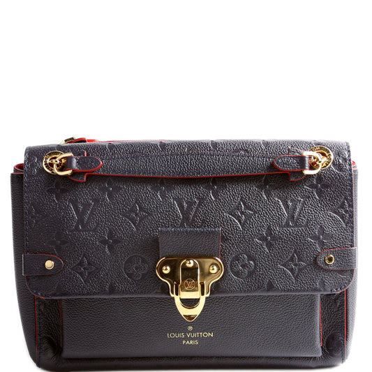 Louis Vuitton Vavin NM Navy PM Empreinte Handbag