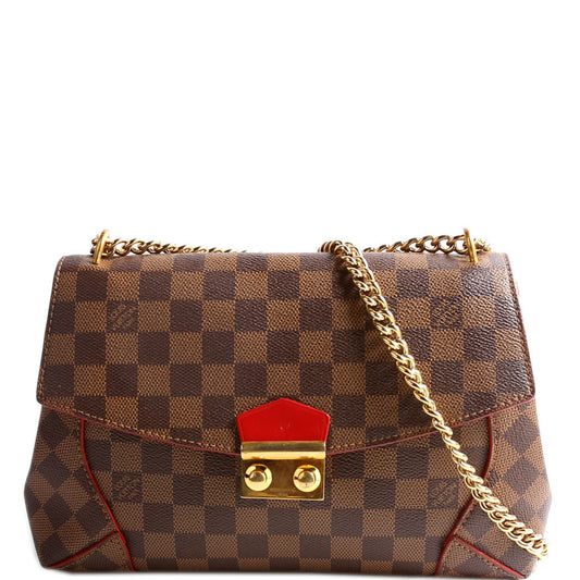 Louis Vuitton Caissa Ebene Clutch Bag