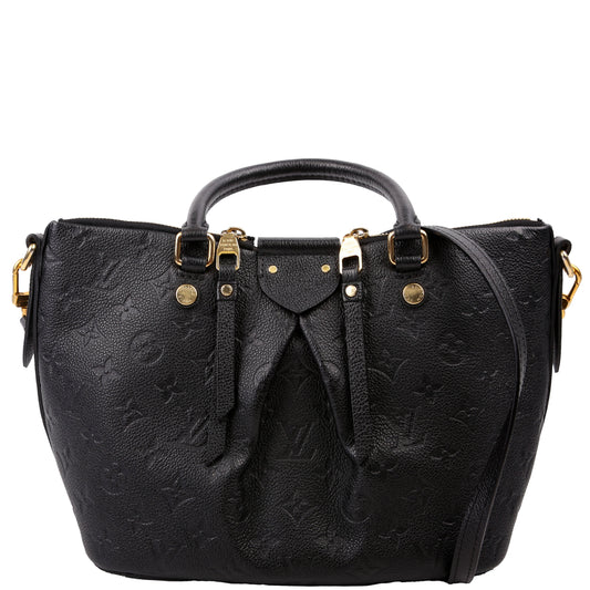 Louis Vuitton Mazarine PM Empreinte Black Handbag