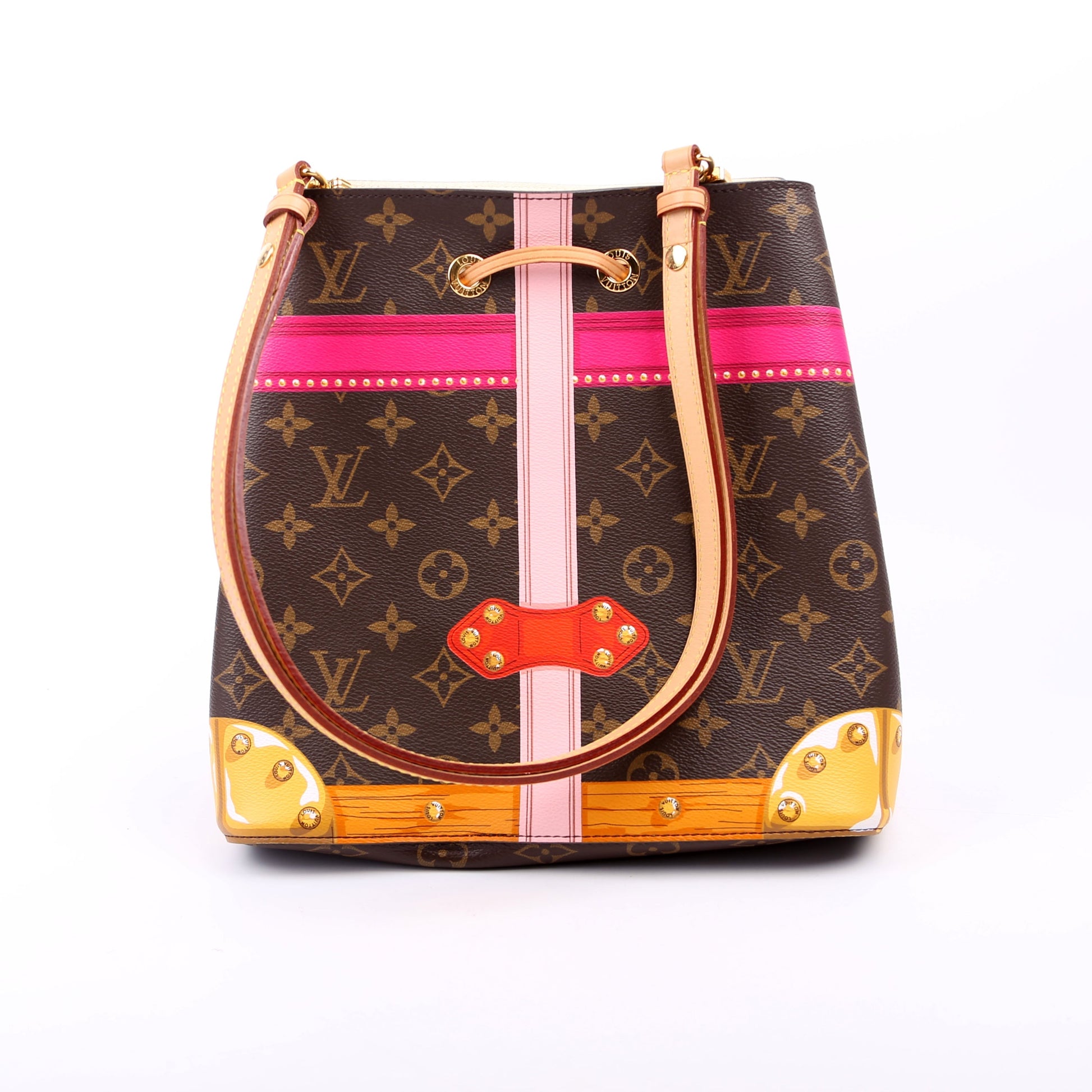 Louis Vuitton Neonoe Summer Trunks Monogram Handbag