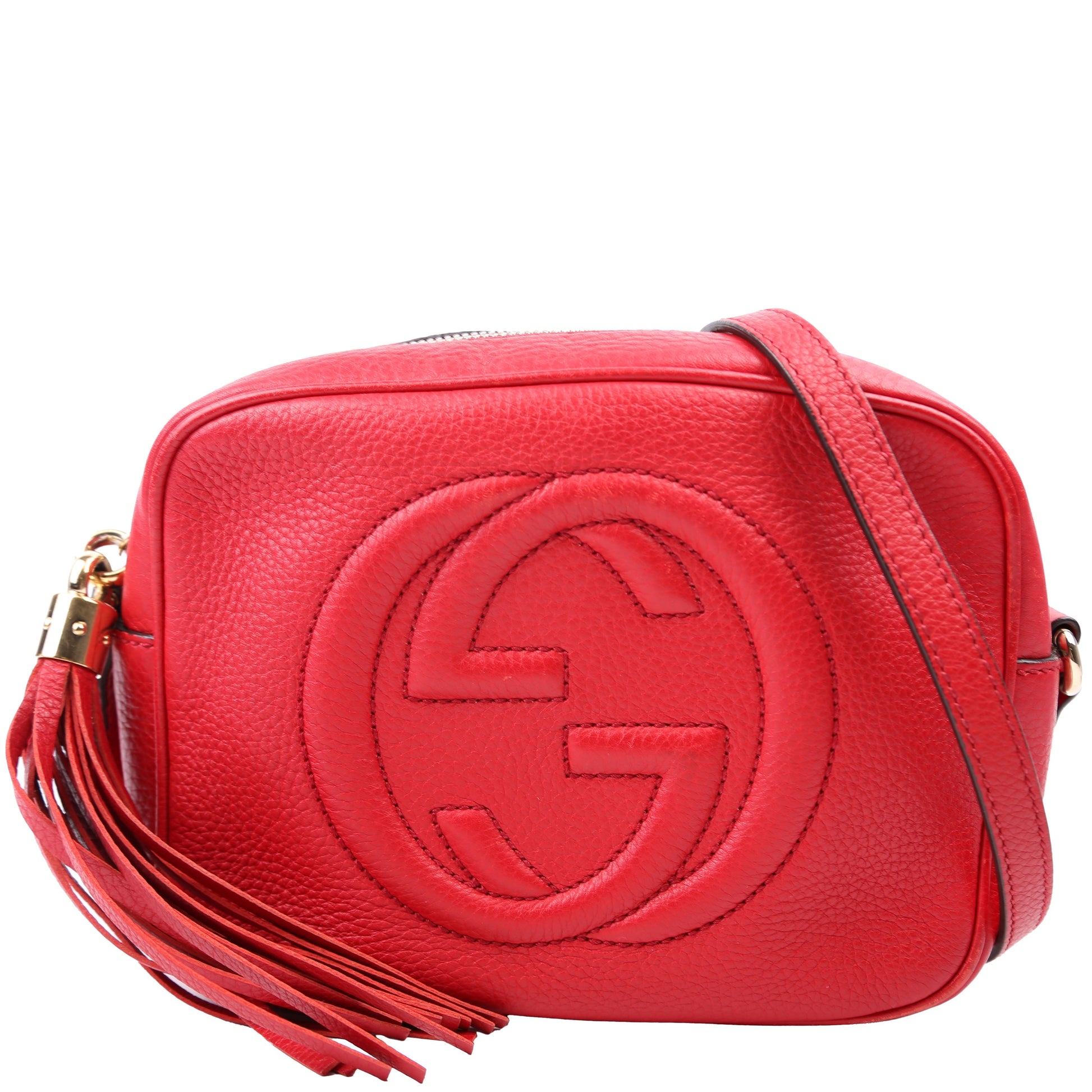 Gucci Soho Disco Red Crossbody Bag